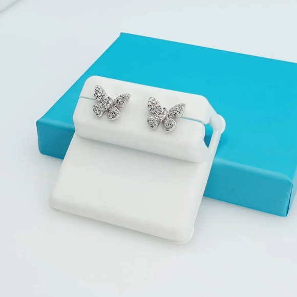 "925 Sterling Silver CZ Beautiful Earrings for Women, 1USPAR4156 - Picture 10 of 11